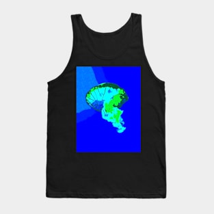 Green Ocean Drifter Tank Top